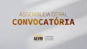 Leia mais sobre o artigo Convocatória – Assembleia Geral Ordinária